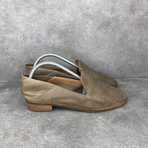 Lucky Brand Cahill Leather Slip On Loafer, Tan Beige, Women's 8.5